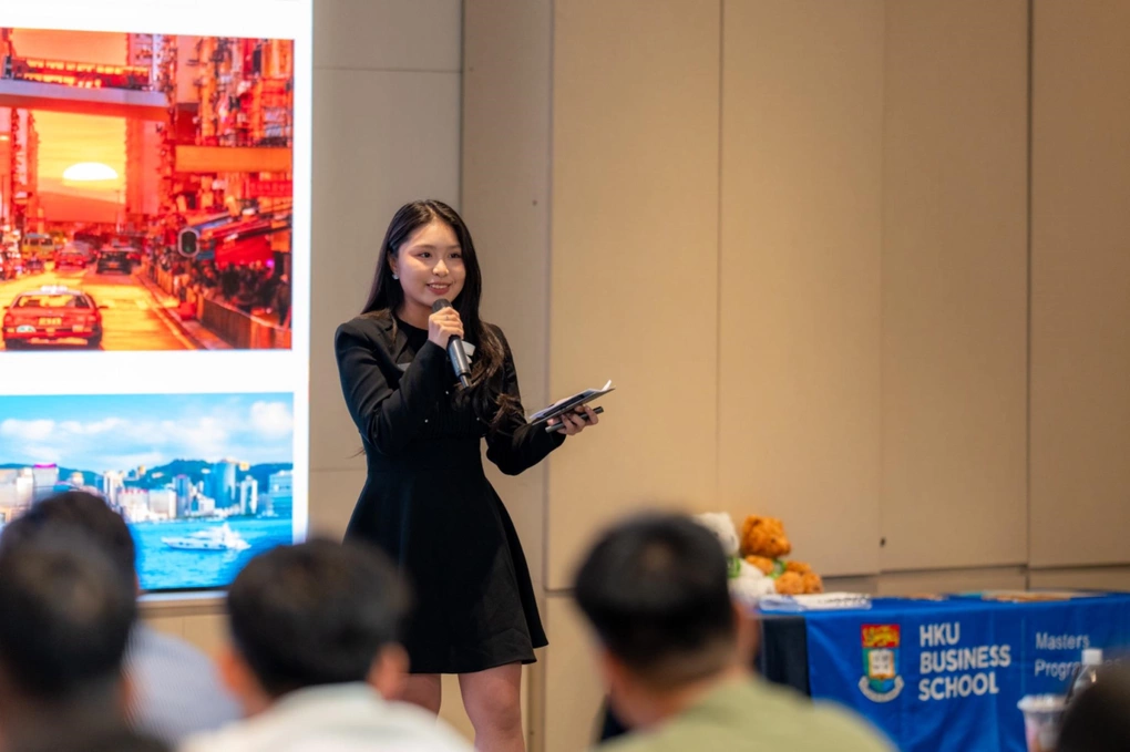 Phần giao lưu cùng Cựu sinh viên tại Ngày hội Tuyển sinh.