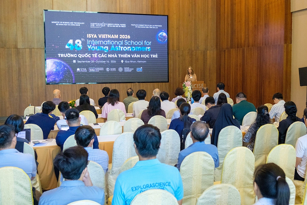 Trường Quốc tế Các Nhà thiên văn học trẻ khai mạc sáng 28/9.