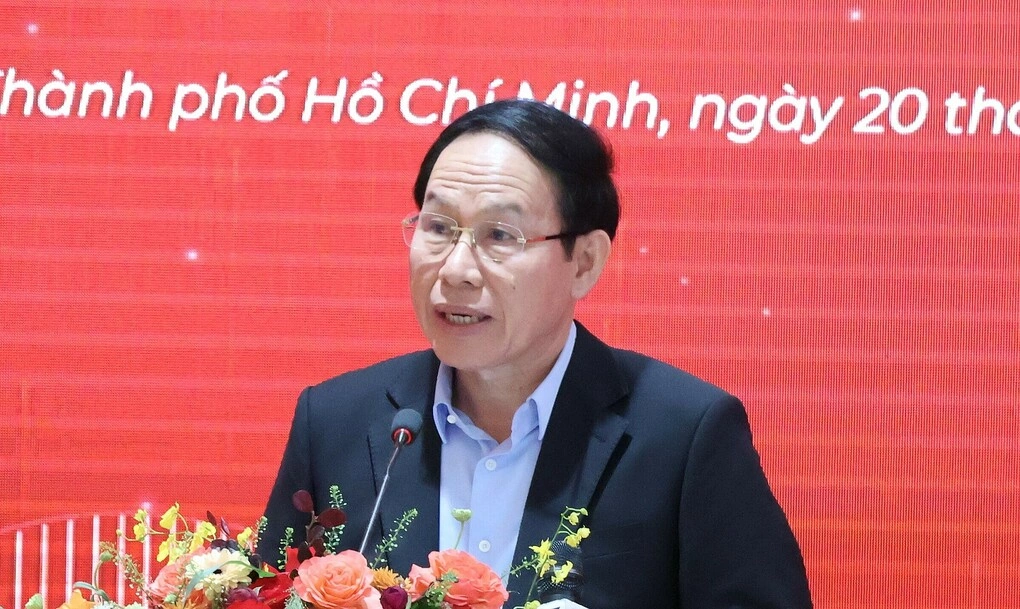 Phó thủ tướng Lê Tiến Châu tại hội nghị, ngày 20/9.