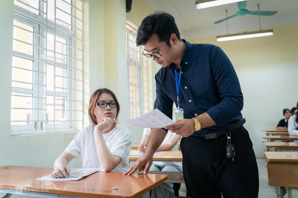 Học sinh Hà Nội thi tốt nghiệp THPT 2026.