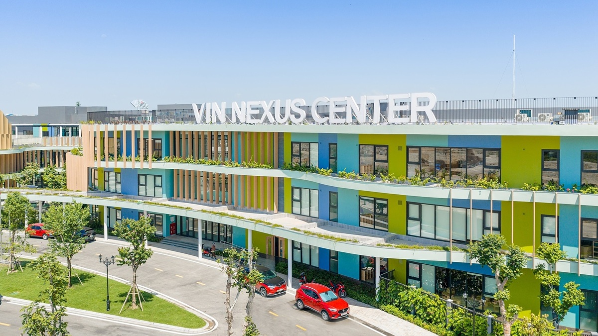 Khuôn viên trường học hình trái tim tại Vin Nexus Center
