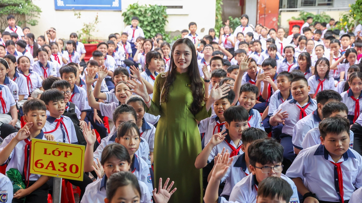 Ngày khai giảng ở trường học thuộc diện đông nhất cả nước