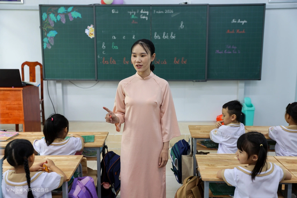 Giáo viên trường TH, THCS, THPT Lê Thị Riêng, phường Thới An, TP HCM, tháng 9/2026.