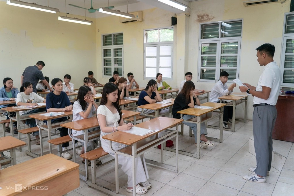 Học sinh Hà Nội thi tốt nghiệp THPT 2026.