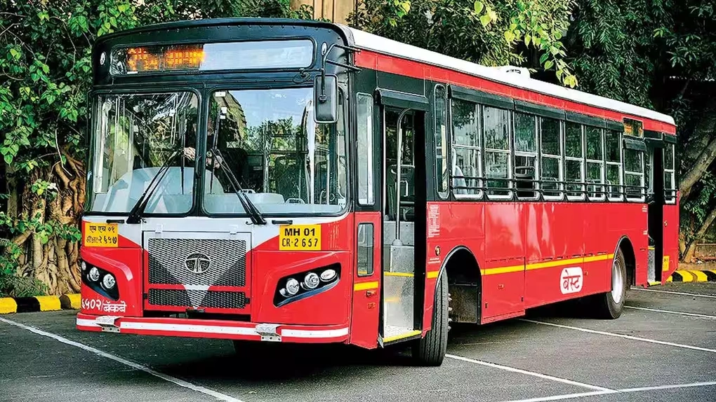 Xe buýt hãng BEST ở Mumbai, Ấn Độ.