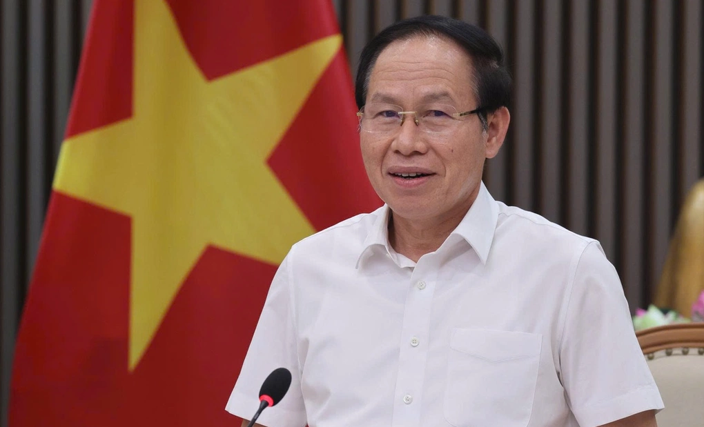 Phó thủ tướng Lê Tiến Châu phát biểu chỉ đạo tại cuộc họp.