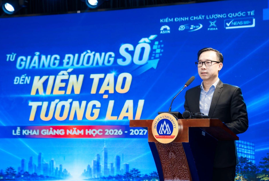 PGS.TS Nguyễn Tuấn Đức, Phó hiệu trưởng Trường Đại học Hoa Sen.
