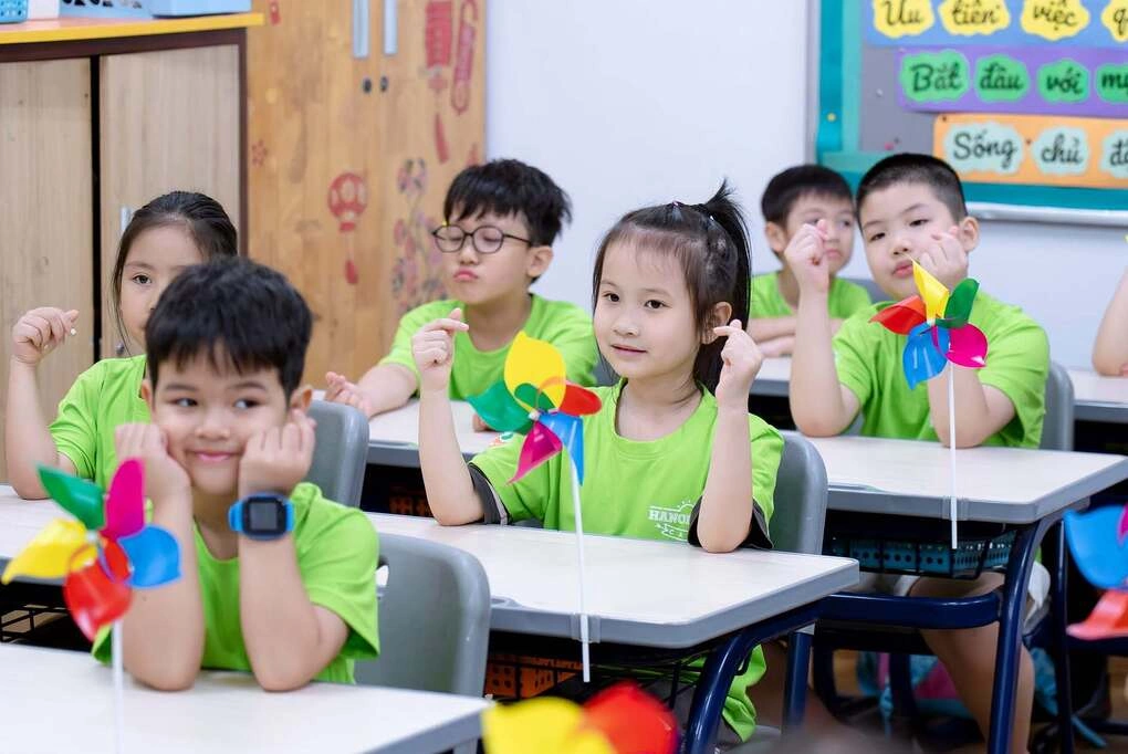 Học sinh trường Ngôi Sao Hà Nội tham gia trại hè 2026.