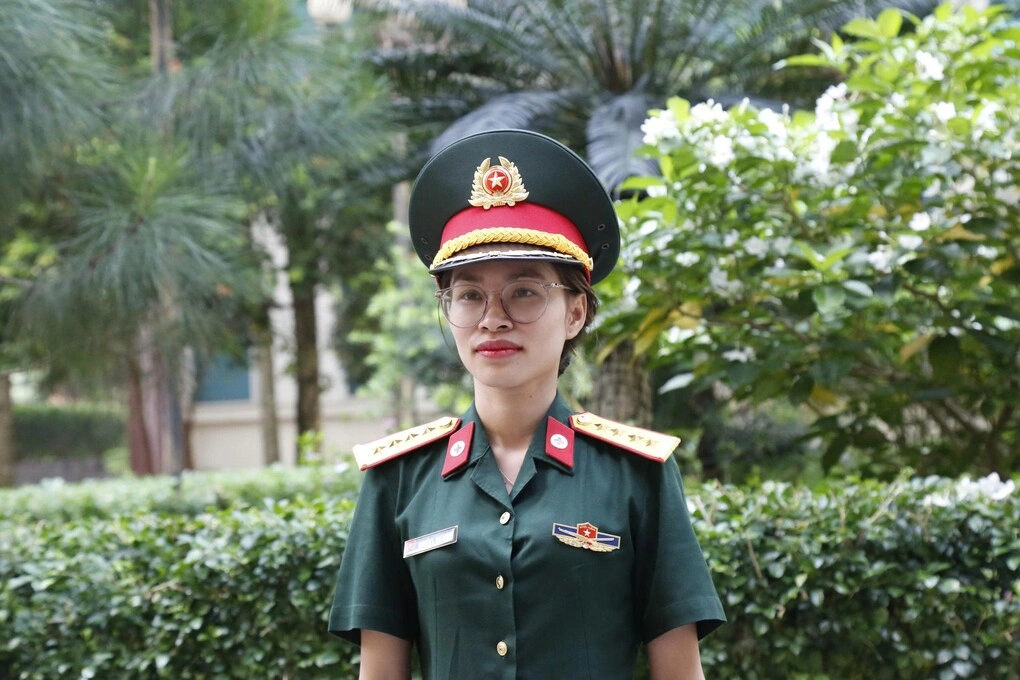 Đại úy Nguyễn Thị Như Quỳnh.