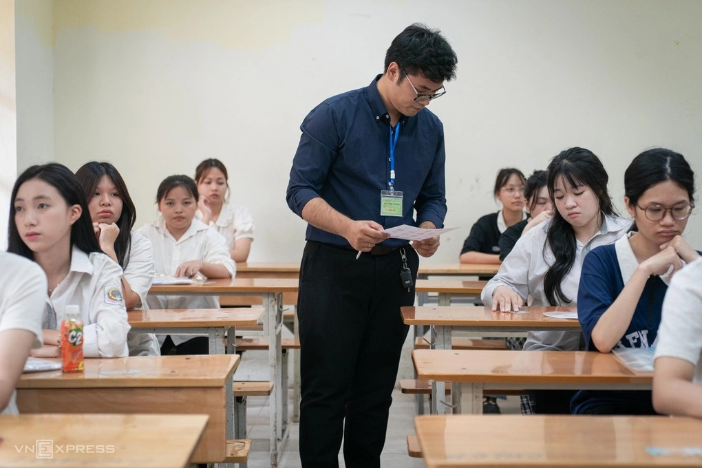 Học sinh Hà Nội thi tốt nghiệp THPT 2026.