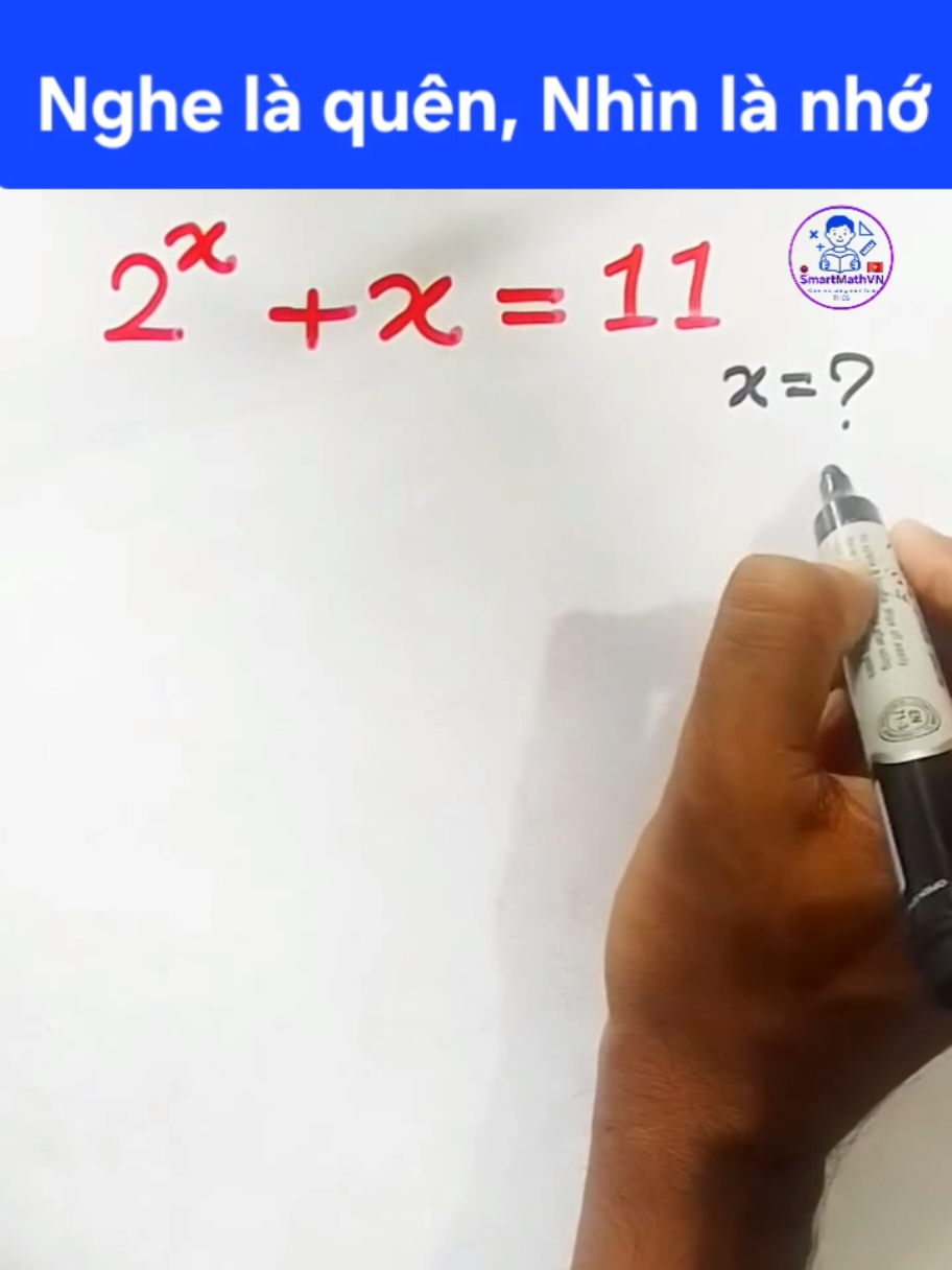 Giải PT một ẩn hỗn hợp Nhìn là hiểu #maths #toanthcs #toan #daiso #xuhuong