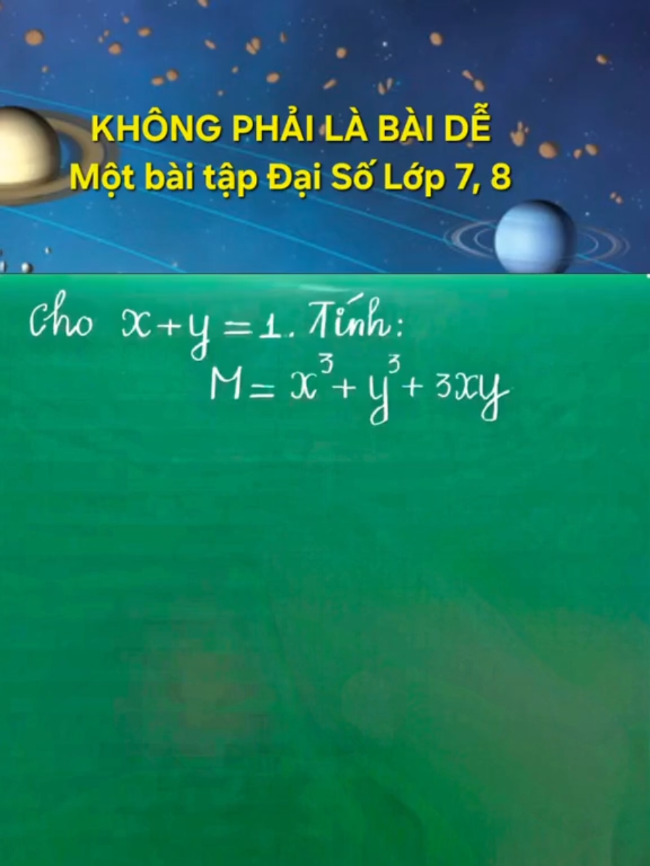 Mỗi ngày xem một bài hay #xuhuong #daiso #toanthcs #maths #xuhuong