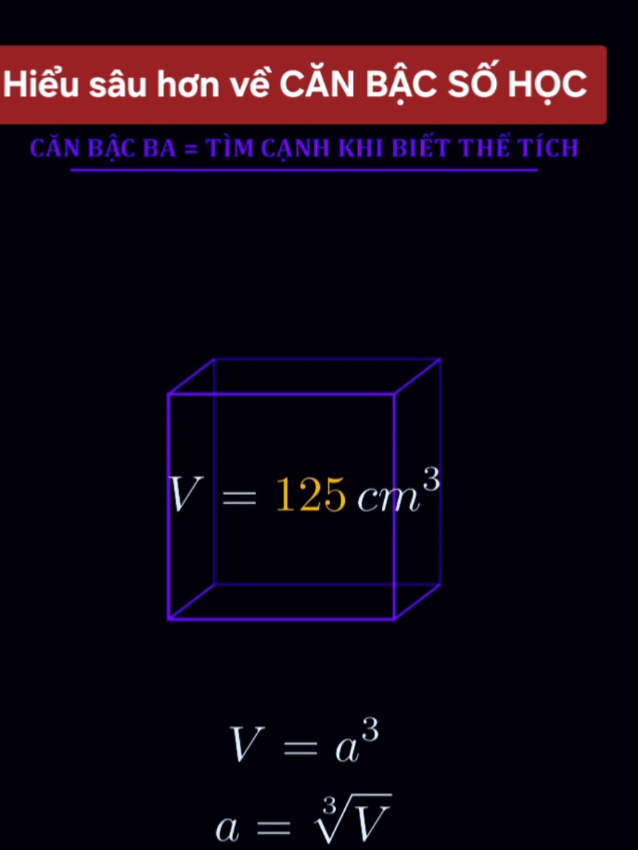 Hiểu sâu hơn về căn bậc 2 số học, căn bậc 3 số học, căn bậc n #toantuduy #math #toan9 #toanthcs #sohoc